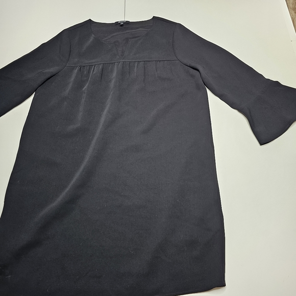 Madewell Starland Black Bell Sleeve Shift Dress Womans Size Large. - Picture 4 of 13
